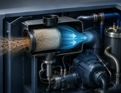 Filtro de ar do compressor: quando trocar e quais problemas ele evita